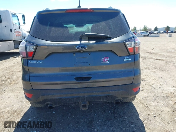 2017 Ford Escape SE with VIN 1FMCU0G92HUF10596, listed as a IAAI auction lot 42038215 with 145,735 mi miles. Bid and sale history available at carsss.com. Image 16.