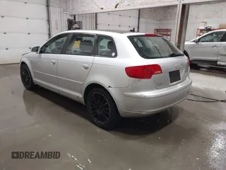 2008 Audi A3 with VIN WAUNF78P98A073160, listed as a IAAI auction lot 41654096 with 164,032 mi miles. Bid and sale history available at carsss.com. Image 3.