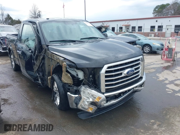 2016 Ford F-150 XL with VIN 1FTEX1C83GFB34226, listed as a IAAI auction lot 41687622 with 156,875 mi miles and . Bid and sale history available at carsss.com. Image 6.
