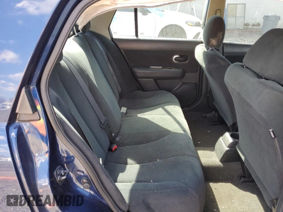 2011 Nissan Versa 1.8 S with VIN 3N1BC1AP0BL508284, listed as a Copart auction lot 50374325 with 191,879 mi miles and Salvage Title. Bid and sale history available at carsss.com. Image 10.