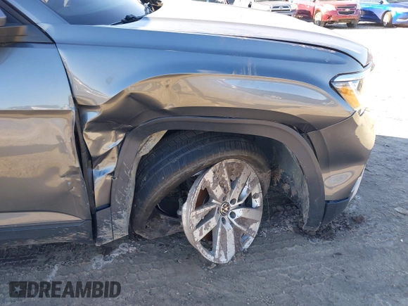 2021 Volkswagen Atlas S with VIN 1V2AP2CA1MC515687, listed as a IAAI auction lot 41083239 with 46,354 mi miles and . Bid and sale history available at DreamBid. Image 6.