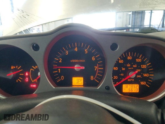 2003 Nissan 350Z Touring с VIN JN1AZ34D03T114076, выставлен на аукционе Copart как лот 61078255 с пробегом 187 952 миль миль и Списание • Salvage title. История ставок и продаж доступна на DreamBid. Изображение 9.