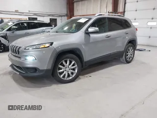 2018 Jeep Cherokee Limited with VIN 1C4PJMDX1JD607707, listed as a IAAI auction lot 42095889 with 123,913 mi miles and . Bid and sale history available at DreamBid. Image 2.