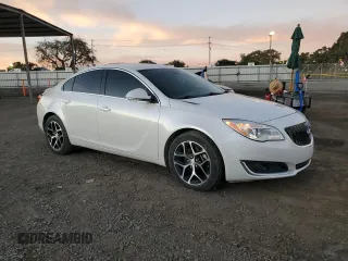 2017 Buick Regal Sport Touring with VIN 2G4GL5EX1H9153296, listed as a Copart auction lot 82443074 with 112,266 mi miles and Clean Title. Bid and sale history available at carsss.com. Image 4.