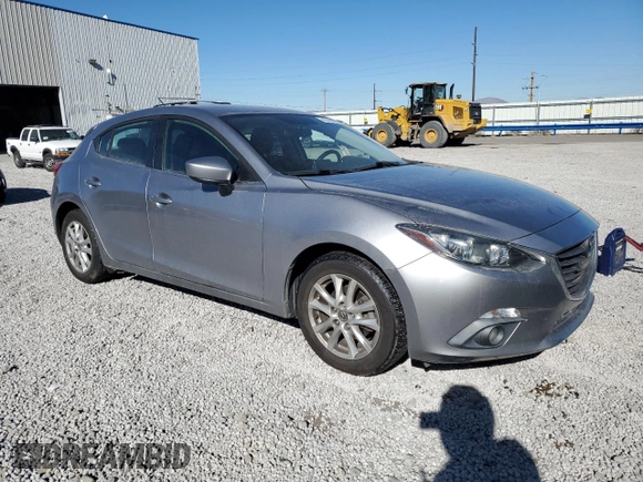 2015 Mazda 3 i Touring with VIN 3MZBM1L70FM217773, listed as a Copart auction lot 42446035 with 94,706 mi miles and Salvage Title. Bid and sale history available at carsss.com. Image 4.
