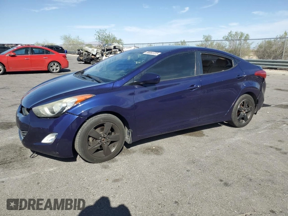 2013 Hyundai Elantra GLS с VIN 5NPDH4AE6DH253828, выставлен на аукционе Copart как лот 58853725 с пробегом 157 211 миль миль и Списание • Salvage title. История ставок и продаж доступна на DreamBid. Изображение 1.