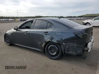 2010 Lexus IS 250 with VIN JTHCF5C24A2034128, listed as a Copart auction lot 54270325 with 81,422 mi miles and Salvage Title. Bid and sale history available at carsss.com. Image 2.