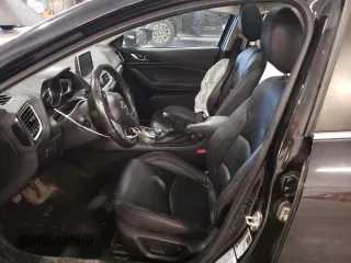 2015 Mazda 3 S Touring with VIN JM1BM1V3XF1264402, listed as a Copart auction lot 48940025 with 97,088 mi miles and Salvage Title. Bid and sale history available at DreamBid. Image 7.