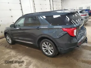 2022 Ford Explorer XLT with VIN 1FMSK8DH8NGB97480, listed as a Copart auction lot 50599045 with 48,396 mi miles and Salvage Title. Bid and sale history available at DreamBid. Image 2.