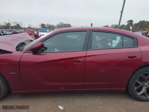 2018 Dodge Charger R/T with VIN 2C3CDXCT9JH328826, listed as a IAAI auction lot 41251083 with 1 mi miles. Bid and sale history available at carsss.com. Image 14.