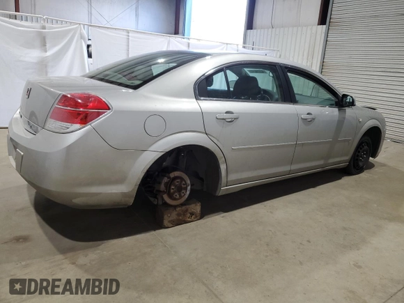 2007 Saturn Aura XE with VIN 1G8ZS57N17F313768, listed as a Copart auction lot 42119745 with 84,971 mi miles and Salvage Title. Bid and sale history available at DreamBid. Image 3.