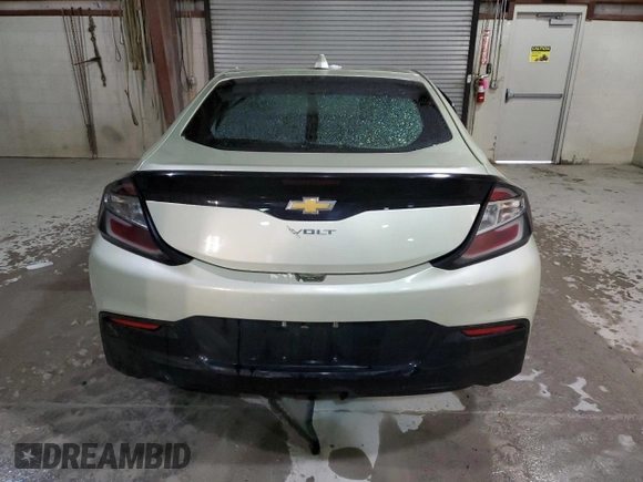 2017 Chevrolet Volt LT with VIN 1G1RC6S56HU116102, listed as a Copart auction lot 71354222 with 60,500 mi miles. Bid and sale history available at carsss.com. Image 6.