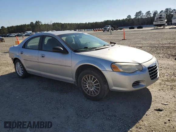 2005 Chrysler Sebring with VIN 1C3EL46X95N598855, listed as a Copart auction lot 43482905 with 210,250 mi miles and Salvage title. Bid and sale history available at DreamBid. Image 4.