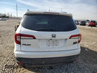 2022 Honda Pilot Special Edition with VIN 5FNYF6H2XNB058491, listed as a Copart auction lot 45369435 with 0 mi miles and Salvage Title. Bid and sale history available at carsss.com. Image 6.
