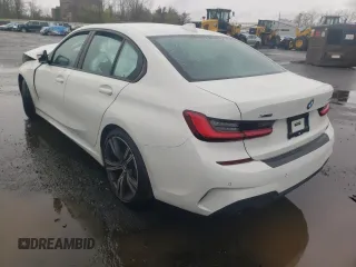 2021 BMW 3 Series 330i xDrive with VIN WBA5R7C03MFK53846, listed as a Copart auction lot 50275994 with 0 mi miles. Bid and sale history available at carsss.com. Image 2.