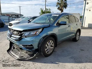 2016 Honda CR-V EX-L with VIN 2HKRM3H70GH551170, listed as a Copart auction lot 50877795 with 95,625 mi miles and Salvage Title. Bid and sale history available at carsss.com. Image 1.