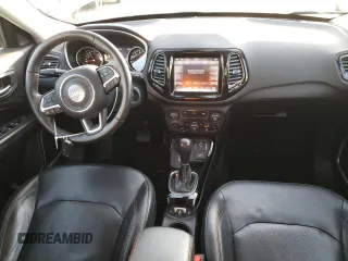 2018 Jeep Compass Limited with VIN 3C4NJDCB1JT349101, listed as a Copart auction lot 48759155 with 59,431 mi miles and Salvage Title. Bid and sale history available at carsss.com. Image 8.