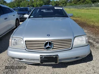 1997 Mercedes-Benz SL-Class with VIN WDBFA67F4VF155013, listed as a Copart auction lot 74395264 with 0 mi miles and Non Repairable. Bid and sale history available at carsss.com. Image 5.