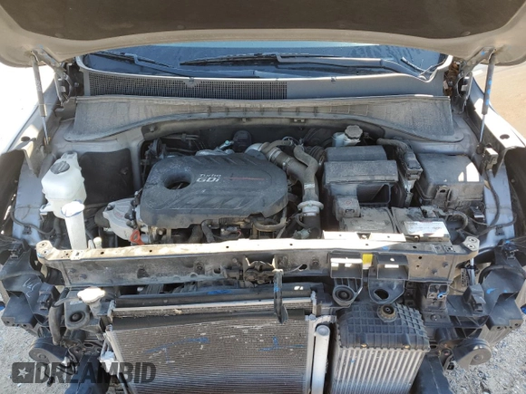 2017 Kia Sorento EX with VIN 5XYPH4A16HG207150, listed as a Copart auction lot 48208525 with 55,471 mi miles and Salvage title. Bid and sale history available at DreamBid. Image 12.