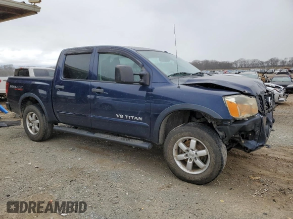 2011 Nissan Titan Pro-4X z VIN 1N6BA0EC0BN322228, wystawiony jako Copart lot #47617305 z przebiegiem 189 151 mil mil oraz Szkoda całkowita • Salvage title. Historia ofert i sprzedaży dostępna na DreamBid. Obrazek 4.