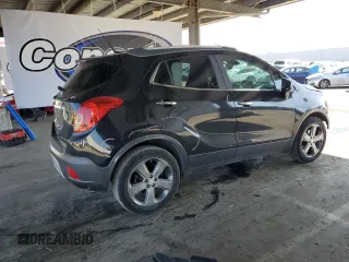 2013 Buick Encore Leather with VIN KL4CJCSB7DB103415, listed as a Copart auction lot 53165485 with 24,019 mi miles and Salvage Title. Bid and sale history available at carsss.com. Image 3.