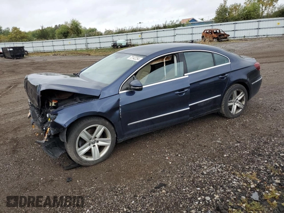 2013 Volkswagen CC Sport with VIN WVWBN7AN8DE508769, listed as a Copart auction lot 73142254 with 109,838 mi miles and Salvage Title. Bid and sale history available at carsss.com. Image 1.