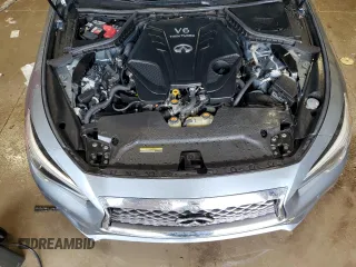 2019 Infiniti Q50 Luxe с VIN JN1EV7AR5KM553643, выставлен на аукционе Copart как лот 56404945 с пробегом 28 815 миль миль и Списание • Salvage title. История ставок и продаж доступна на DreamBid. Изображение 11.