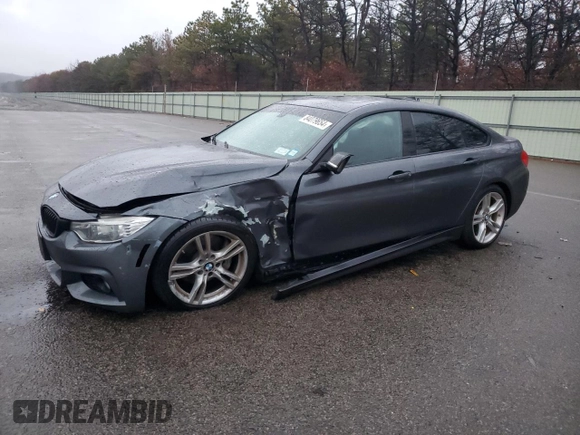 2016 BMW 4 Series 435i xDrive z VIN WBA4B3C58GG344792, wystawiony jako Copart lot #84079654 z przebiegiem 108 638 mil mil oraz Szkoda całkowita • Salvage title. Historia ofert i sprzedaży dostępna na DreamBid. Obrazek 1.