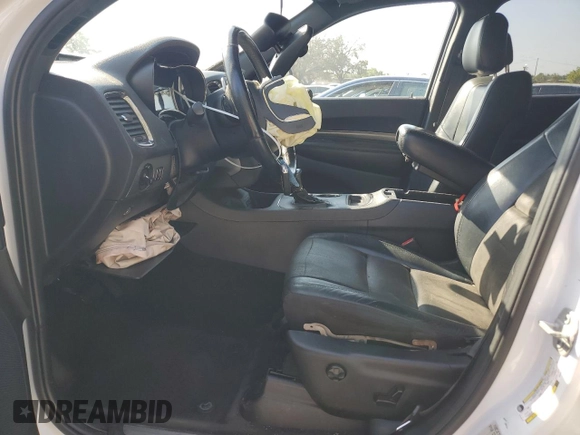2019 Dodge Durango GT Plus with VIN 1C4RDHDG5KC549664, listed as a Copart auction lot 51383395 with 104,278 mi miles and Non Repairable. Bid and sale history available at carsss.com. Image 7.