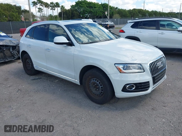 2015 Audi Q5 Premium Plus with VIN WA1LFAFP9FA116669, listed as a IAAI auction lot 41907893 with 115,638 mi miles and . Bid and sale history available at DreamBid. Image 1.