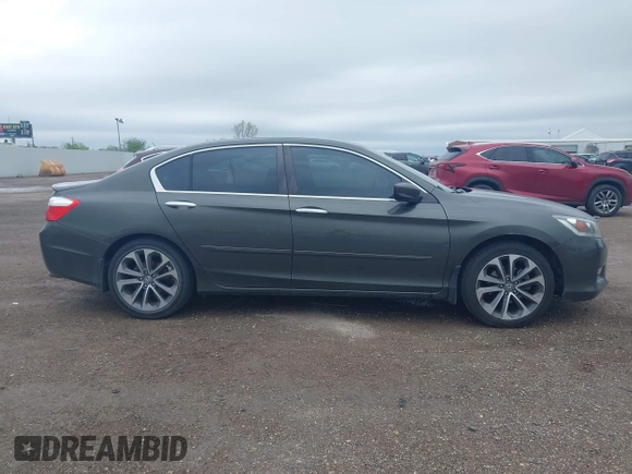 2014 Honda Accord Sedan Sport with VIN 1HGCR2F51EA005048, listed as a IAAI auction lot 41943732 with 221,068 mi miles. Bid and sale history available at carsss.com. Image 13.