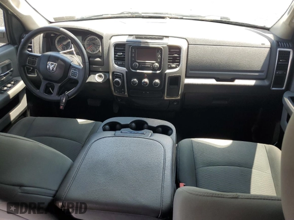2018 Ram 1500 Big Horn with VIN 1C6RR7GG0JS155606, listed as a Copart auction lot 61600435 with 167,598 mi miles and Salvage title. Bid and sale history available at DreamBid. Image 8.