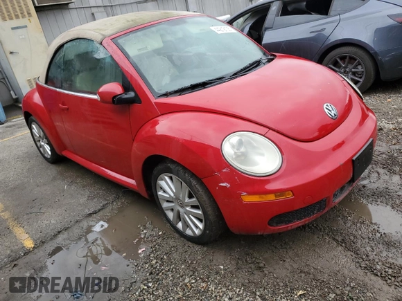 2008 Volkswagen Beetle SE with VIN 3VWRG31Y88M403738, listed as a Copart auction lot 44212105 with 126,926 mi miles and Clean title. Bid and sale history available at DreamBid. Image 4.