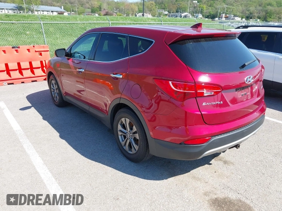2014 Hyundai Santa Fe Sport with VIN 5XYZT3LB5EG133688, listed as a IAAI auction lot 42077837 with 119,892 mi miles. Bid and sale history available at carsss.com. Image 3.