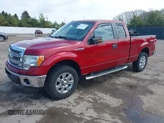 2014 Ford F-150 XL with VIN 1FTFX1EFXEFC28469, listed as a IAAI auction lot 42215331 with 198,139 mi miles and . Bid and sale history available at DreamBid. Image 2.