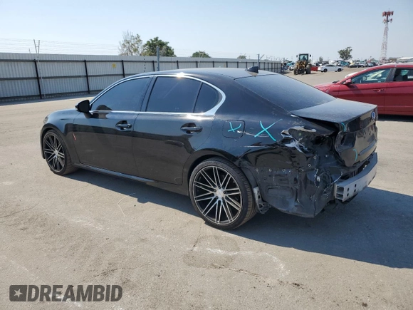 2015 Lexus GS 350 with VIN JTHBE1BL3FA000163, listed as a Copart auction lot 62547684 with 118,985 mi miles and Salvage Title. Bid and sale history available at carsss.com. Image 2.
