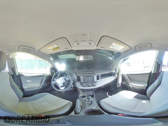 2014 Toyota RAV4 LE with VIN JTMBFREV0ED056858, listed as a Copart auction lot 55296545 with 164,268 mi miles and Salvage Title. Bid and sale history available at DreamBid. Image 15.
