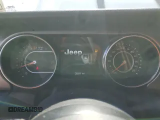 2023 Jeep Gladiator Sport S with VIN 1C6HJTAG4PL556387, listed as a Copart auction lot 47453305 with 35,611 mi miles and Salvage title. Bid and sale history available at DreamBid. Image 9.