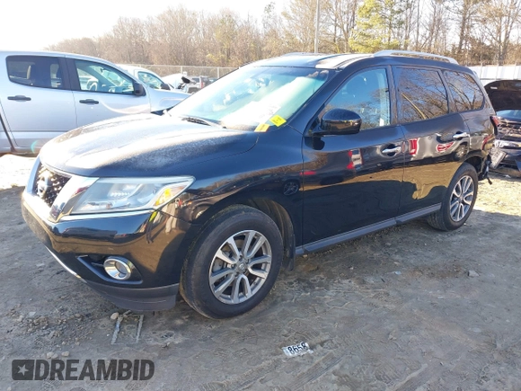 2016 Nissan Pathfinder S with VIN 5N1AR2MN4GC664558, listed as a IAAI auction lot 41310709 with 120,121 mi miles and . Bid and sale history available at DreamBid. Image 19.