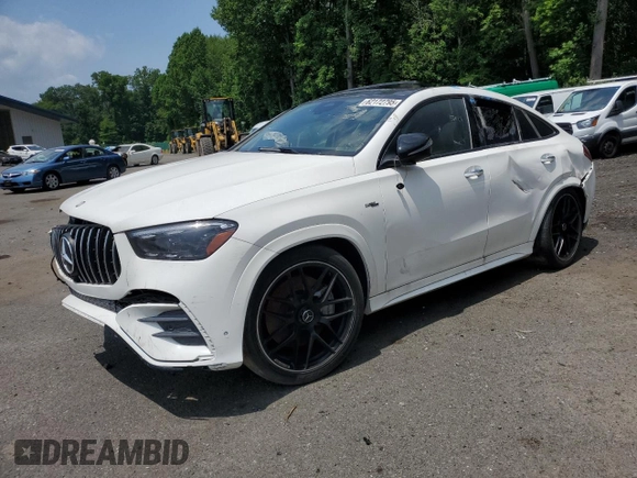 2024 Mercedes-Benz GLE 53 AMG with VIN 4JGFD6BB4RB131297, listed as a Copart auction lot 62172795 with Not provided miles and Clean title. Bid and sale history available at DreamBid. Image 1.