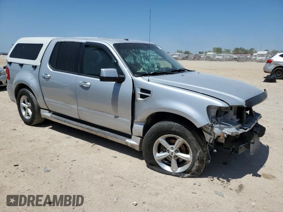 2009 Ford Explorer Sport Trac with VIN 1FMEU23809UA12870, listed as a Copart auction lot 52614055 with 313,938 mi miles and Salvage title. Bid and sale history available at DreamBid. Image 4.