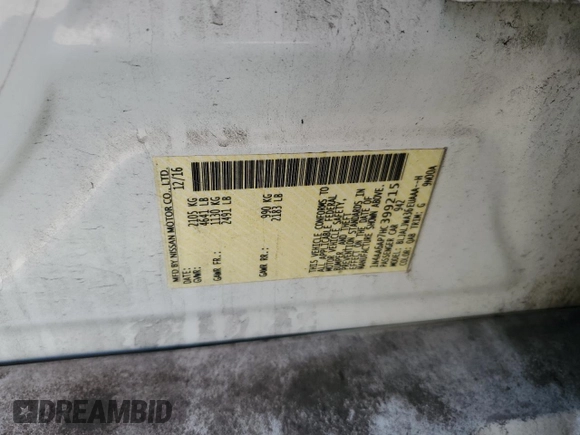 2017 Nissan Maxima SV with VIN 1N4AA6AP7HC399215, listed as a Copart auction lot 47027815 with 138,231 mi miles and Salvage Title. Bid and sale history available at DreamBid. Image 12.