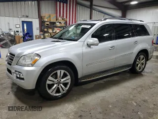2010 Mercedes-Benz GL-Class GL 450 with VIN 4JGBF7BE3AA579663, listed as a Copart auction lot 79842564 with 161,162 mi miles and Salvage Title. Bid and sale history available at carsss.com. Image 1.