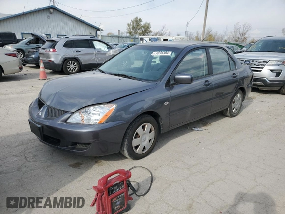 2005 Mitsubishi Lancer ES with VIN JA3AJ26E65U051646, listed as a Copart auction lot 77898304 with 51,157 mi miles and Salvage Title. Bid and sale history available at carsss.com. Image 1.