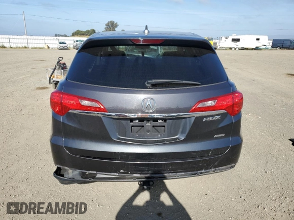 2013 Acura RDX Technology with VIN 5J8TB4H51DL013375, listed as a Copart auction lot 57273085 with 137,518 mi miles and Salvage title. Bid and sale history available at DreamBid. Image 6.