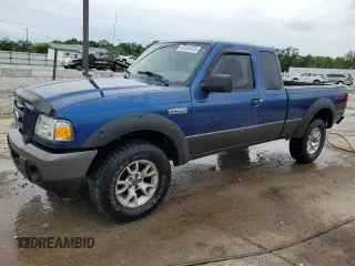 2008 Ford Ranger XLT with VIN 1FTZR45E38PA47857, listed as a Copart auction lot 60154055 with 195,006 mi miles and Salvage title. Bid and sale history available at DreamBid. Image 1.
