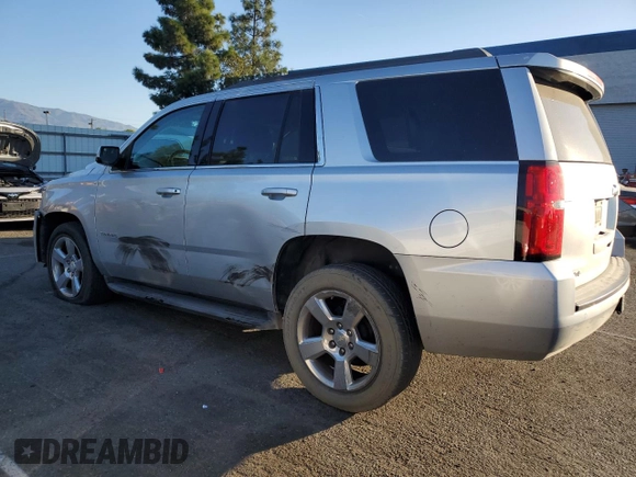 2020 Chevrolet Tahoe LS with VIN 1GNSCAKCXLR201067, listed as a Copart auction lot 78907264 with 122,630 mi miles and Salvage title. Bid and sale history available at DreamBid. Image 2.
