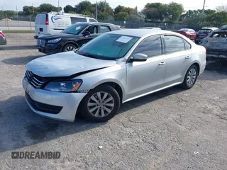 2013 Volkswagen Passat Wolfsburg Edition with VIN 1VWAP7A31DC065040, listed as a IAAI auction lot 42007311 with 133,510 mi miles. Bid and sale history available at carsss.com. Image 17.