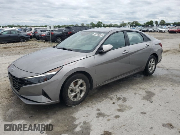 2023 Hyundai Elantra SE with VIN KMHLL4AG5PU577712, listed as a Copart auction lot 53901585 with 53,170 mi miles and Clean title. Bid and sale history available at DreamBid. Image 1.