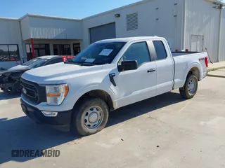 2022 Ford F-150 XL with VIN 1FTFX1E8XNKE11055, listed as a IAAI auction lot 42168201 with 50,640 mi miles and . Bid and sale history available at DreamBid. Image 17.